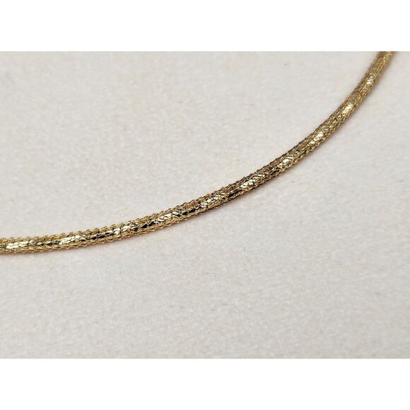 Veronese QVC Sterling Silver 925 Italy Vermeil Necklace 16 - 18''L - Picture 9 of 13